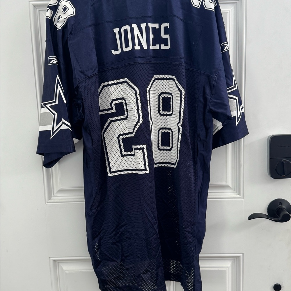 Dallas Cowboys Navy Jersey #28 - Picture 2 of 4